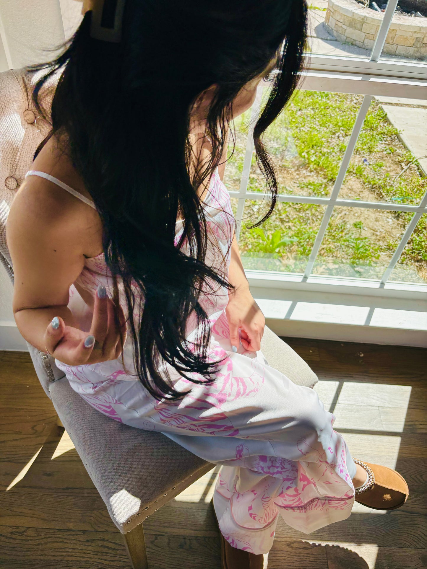 Tiger Print Pajama Pants