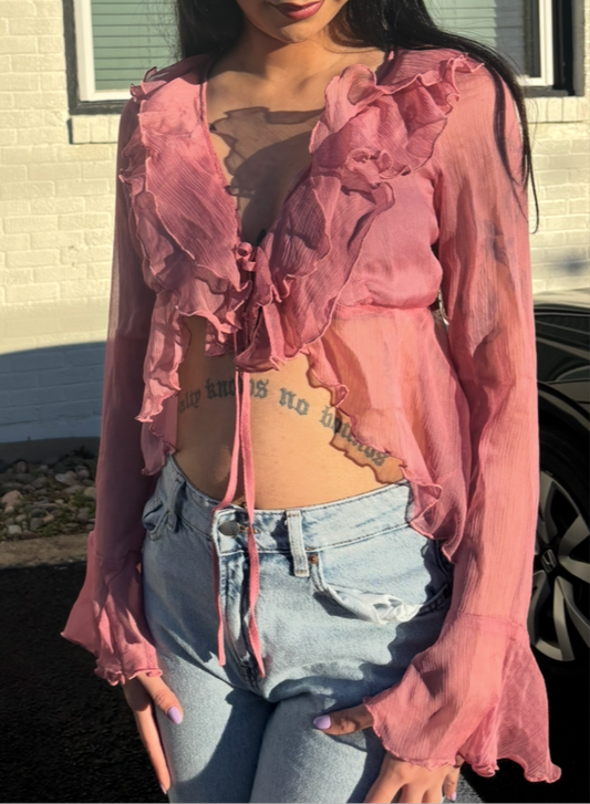 Pretty in Pink Blouse